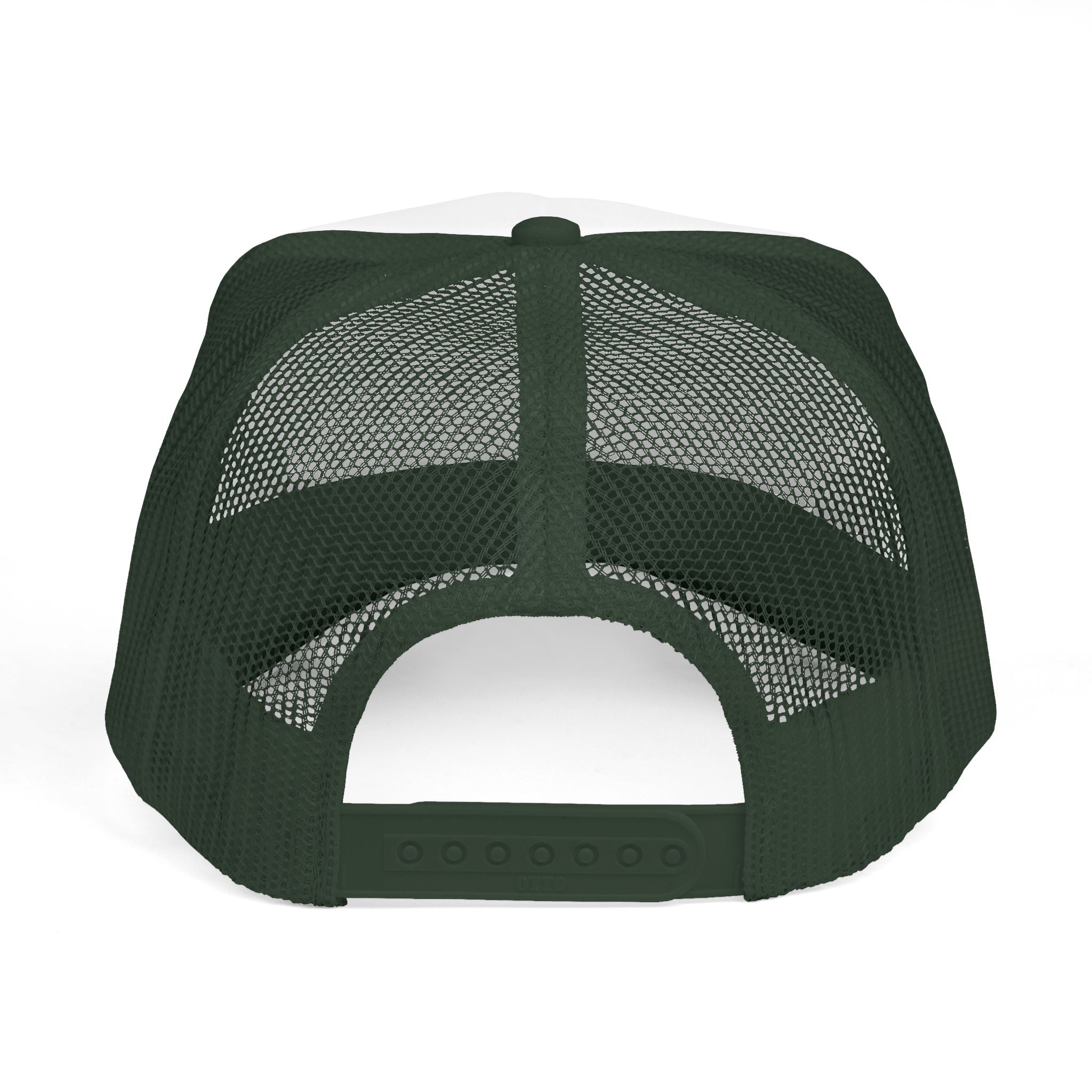Money Fan Trucker Cap — Retro Rich Guy Graphic Mesh Hat
