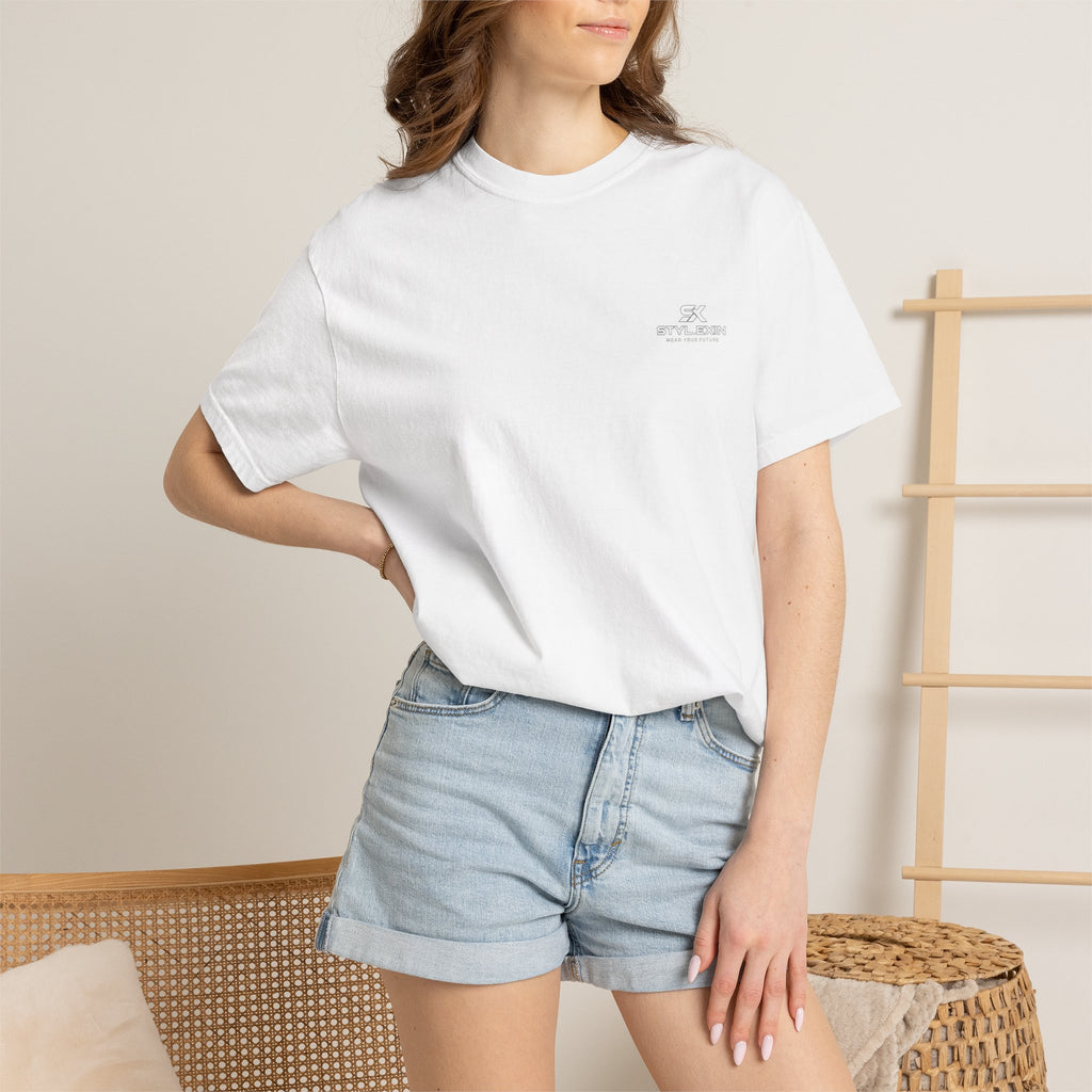 Graphic T-Shirt — Hindi Text ‘Apni Aukaat Dekhke Bewakoof Mat Kaho’ with Dark Silhouette